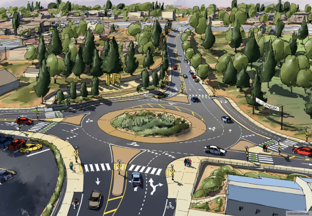 May Street and 13th Street Roundabout - Future State