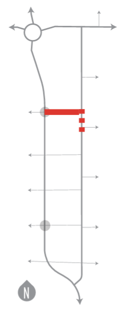 Taylor Avenue Neighborhood Connection project sitemap